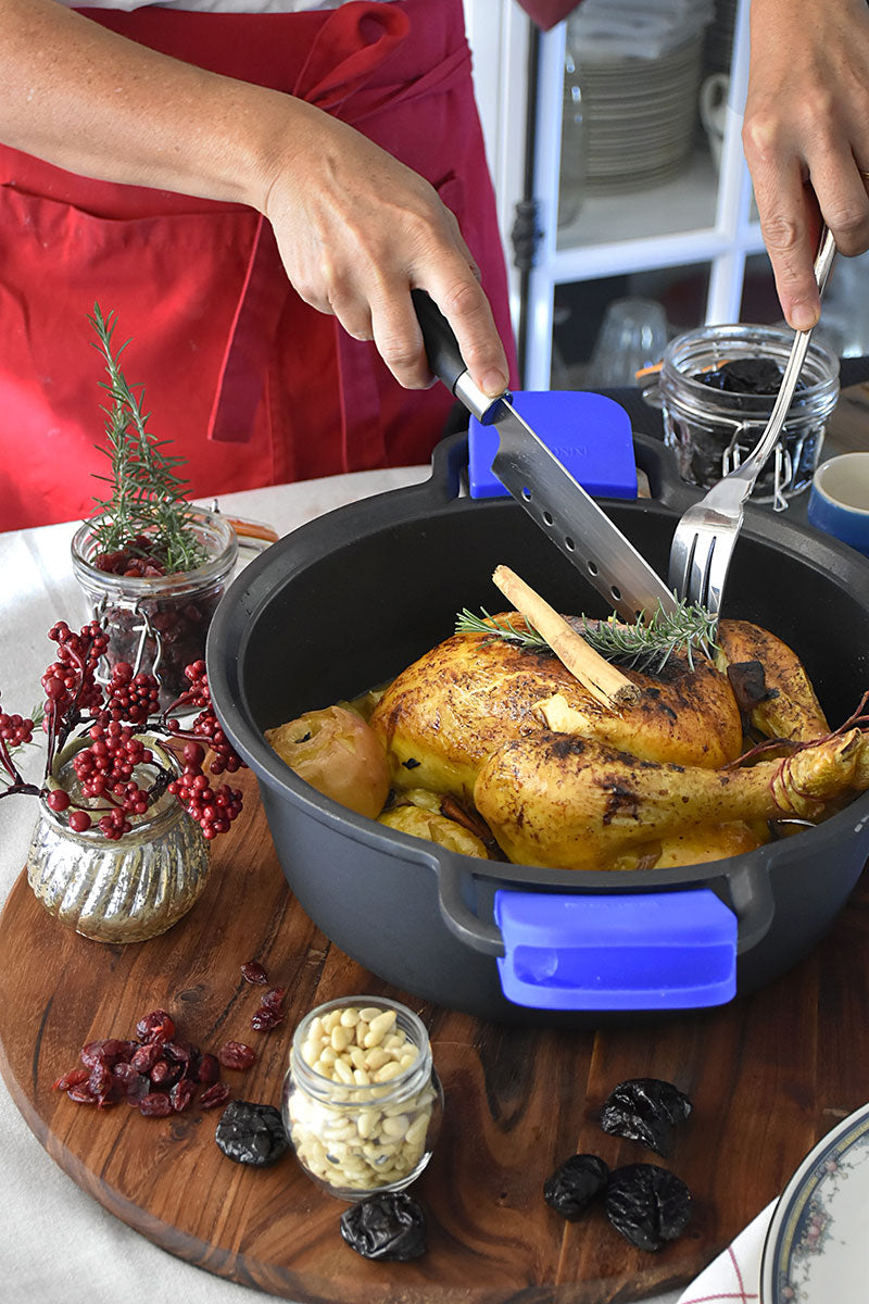 Pollo ripieno al forno per Natale