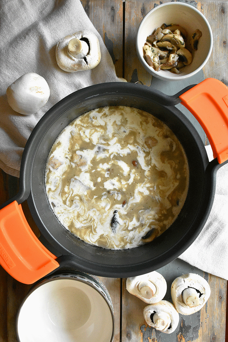 Mushroom cream