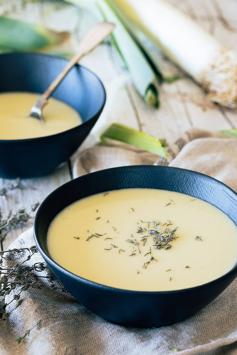 Leek cream or Vichyssoise
