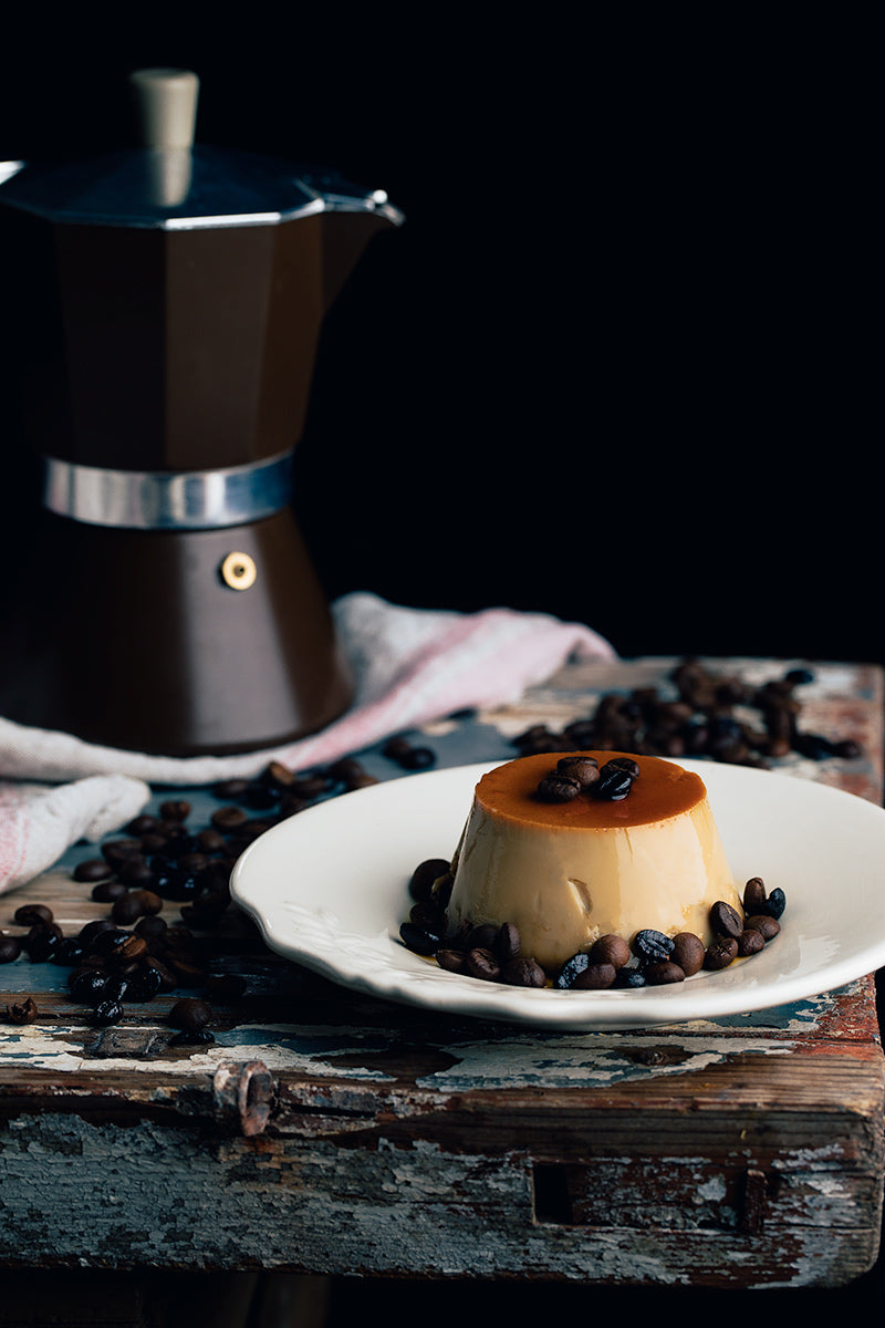 Flan de café