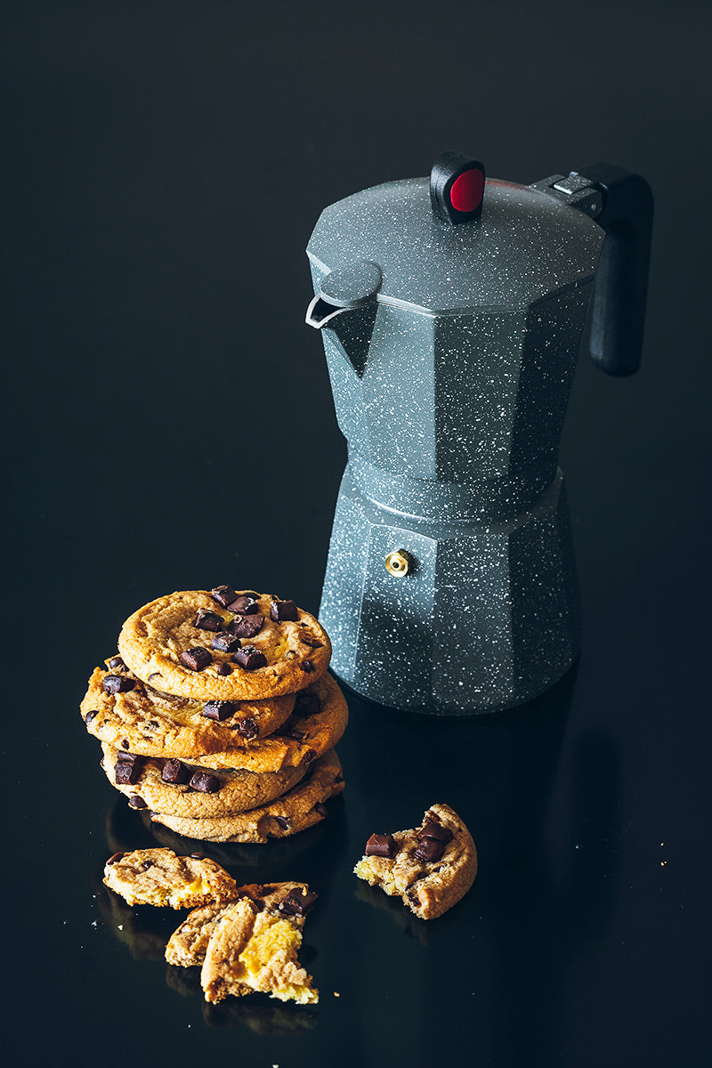 Kaffee-Schokoladen-Kekse