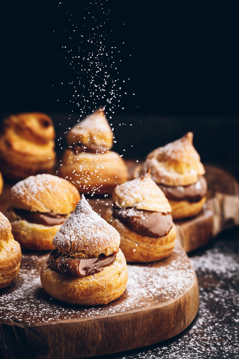 Profiterolen mit Dulce de Leche