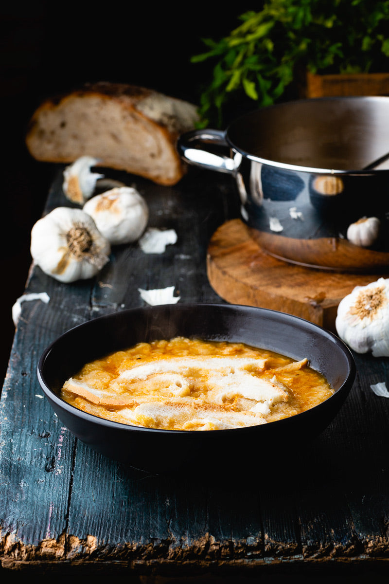Sopa de ajo