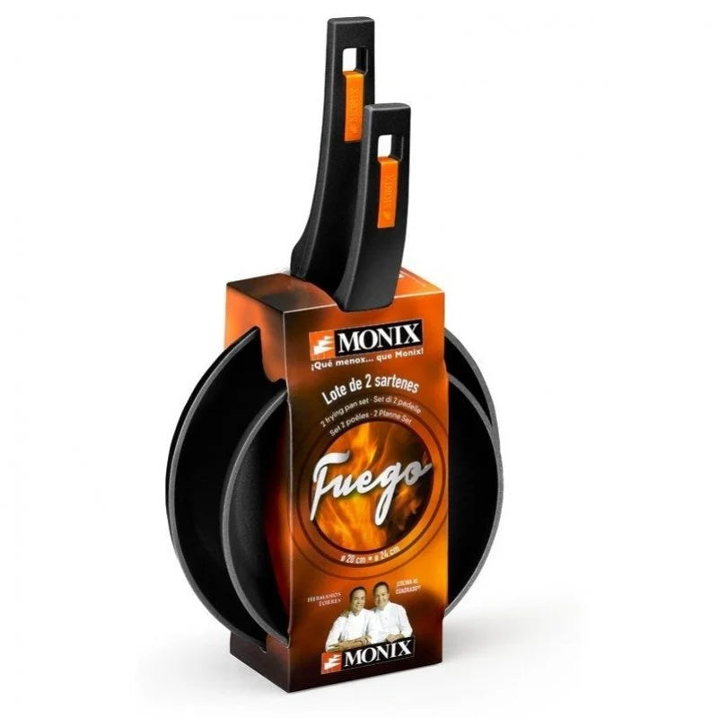 Set di 2 padelle Fuego 20 e 24 cm