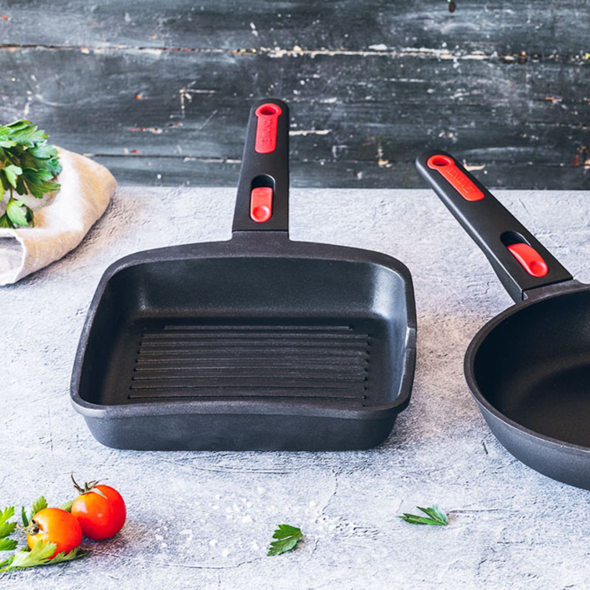 Grill con rayas In-Out