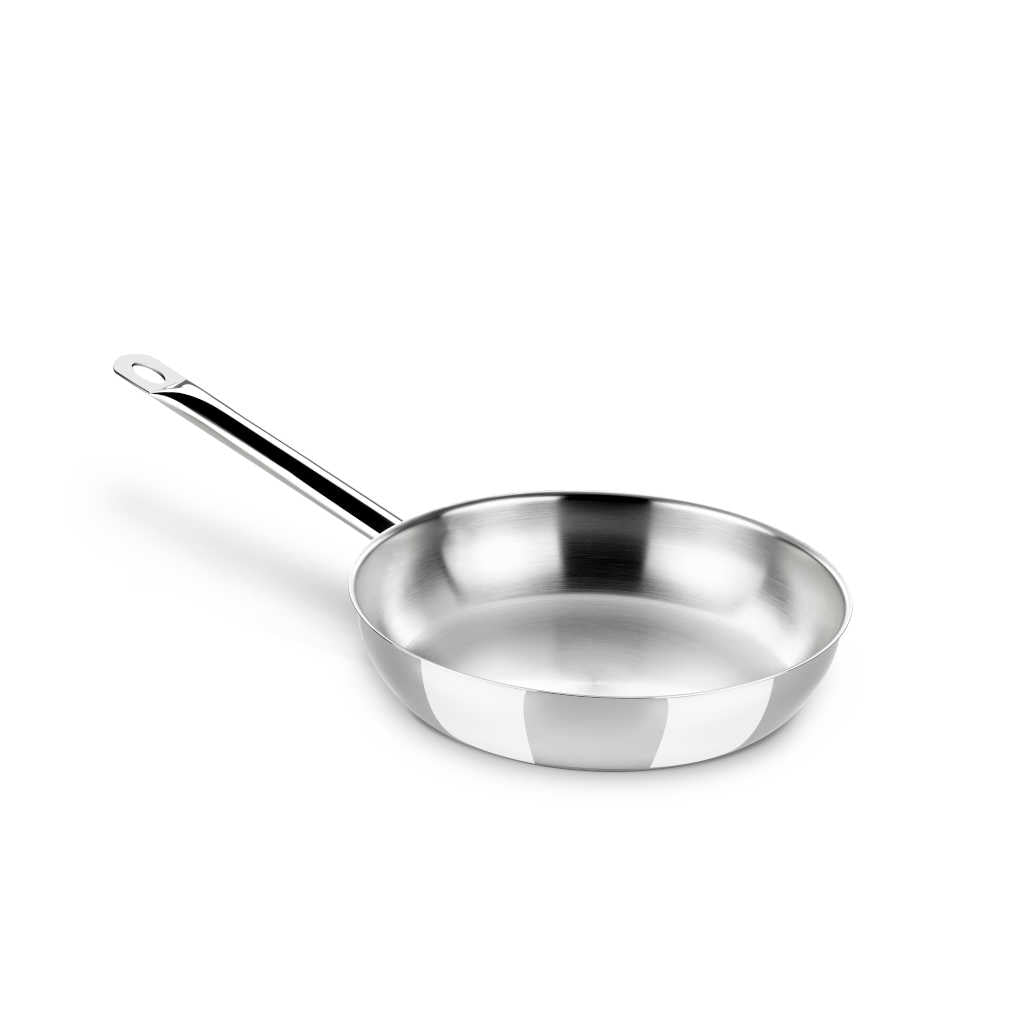 Sartén de acero inoxidable sin antiadherente Chef