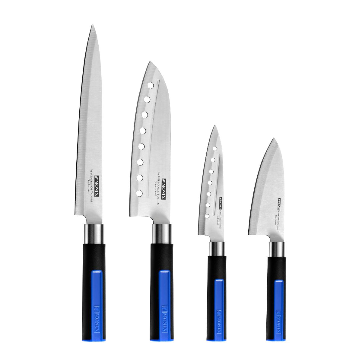 Set of 6 pieces: Tacoma Organizer, Santoku Knives and Solid Pro Scissors