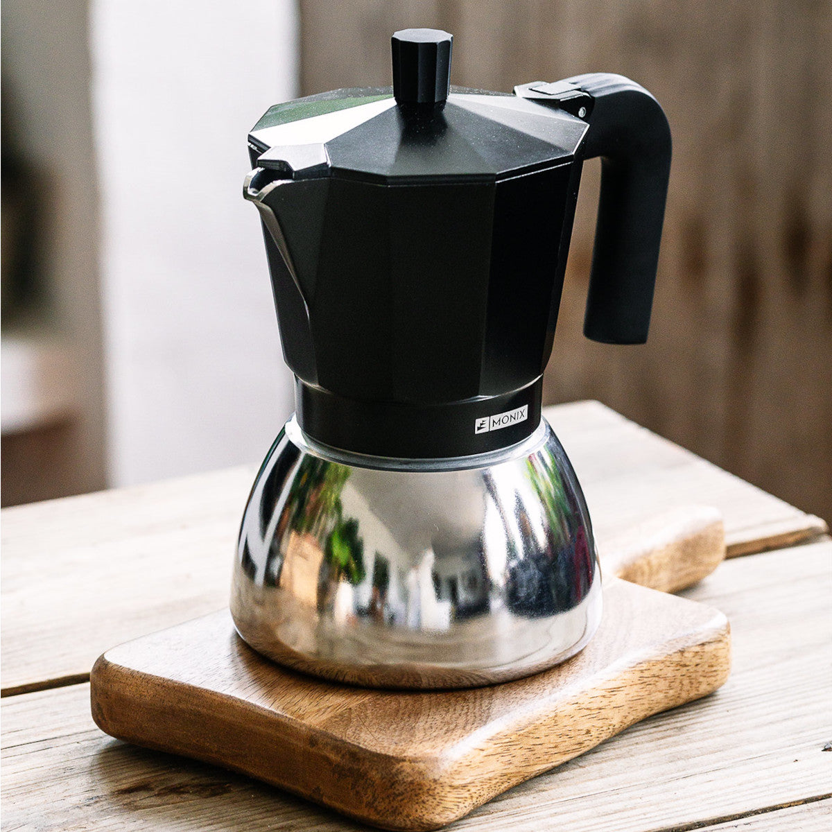 Cafetera Induction Inox