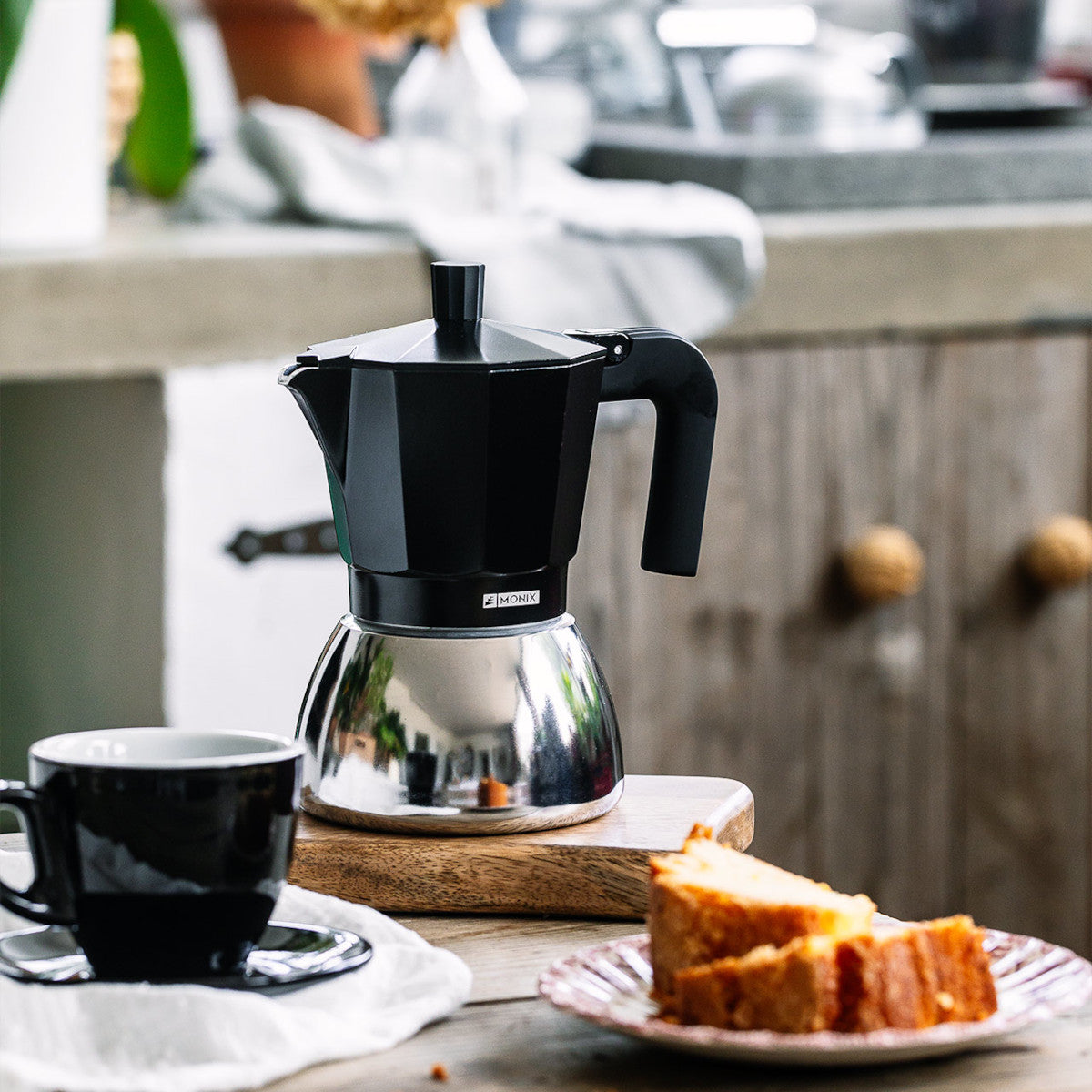 Cafetera Induction Inox
