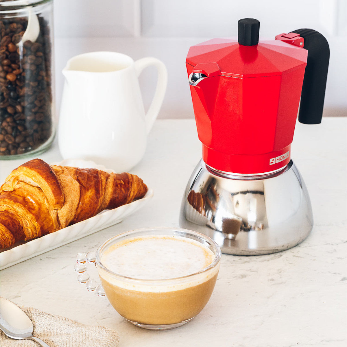 Cafetera Induction Inox