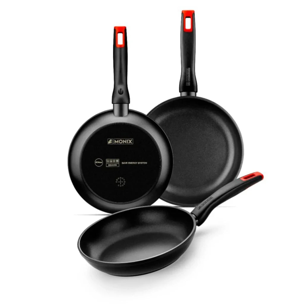 Set de 3 sartenes Titan Rock 20-24-28cm