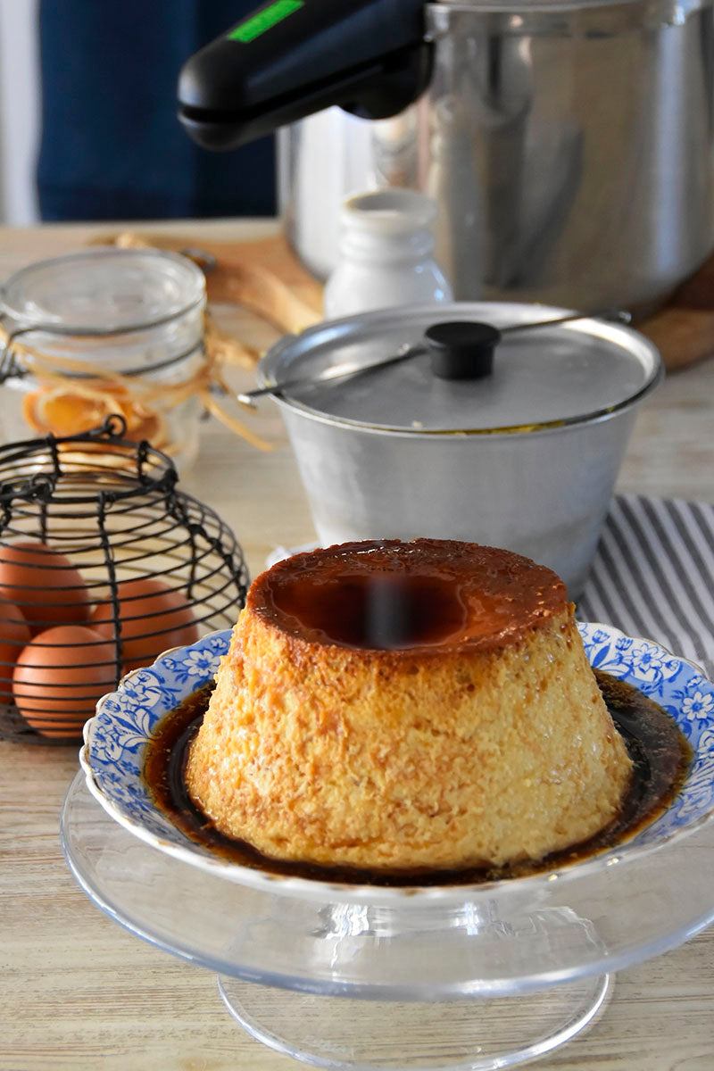 Flan di uova con latte condensato