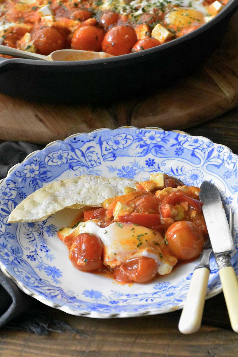 Shakshuka o uova turche