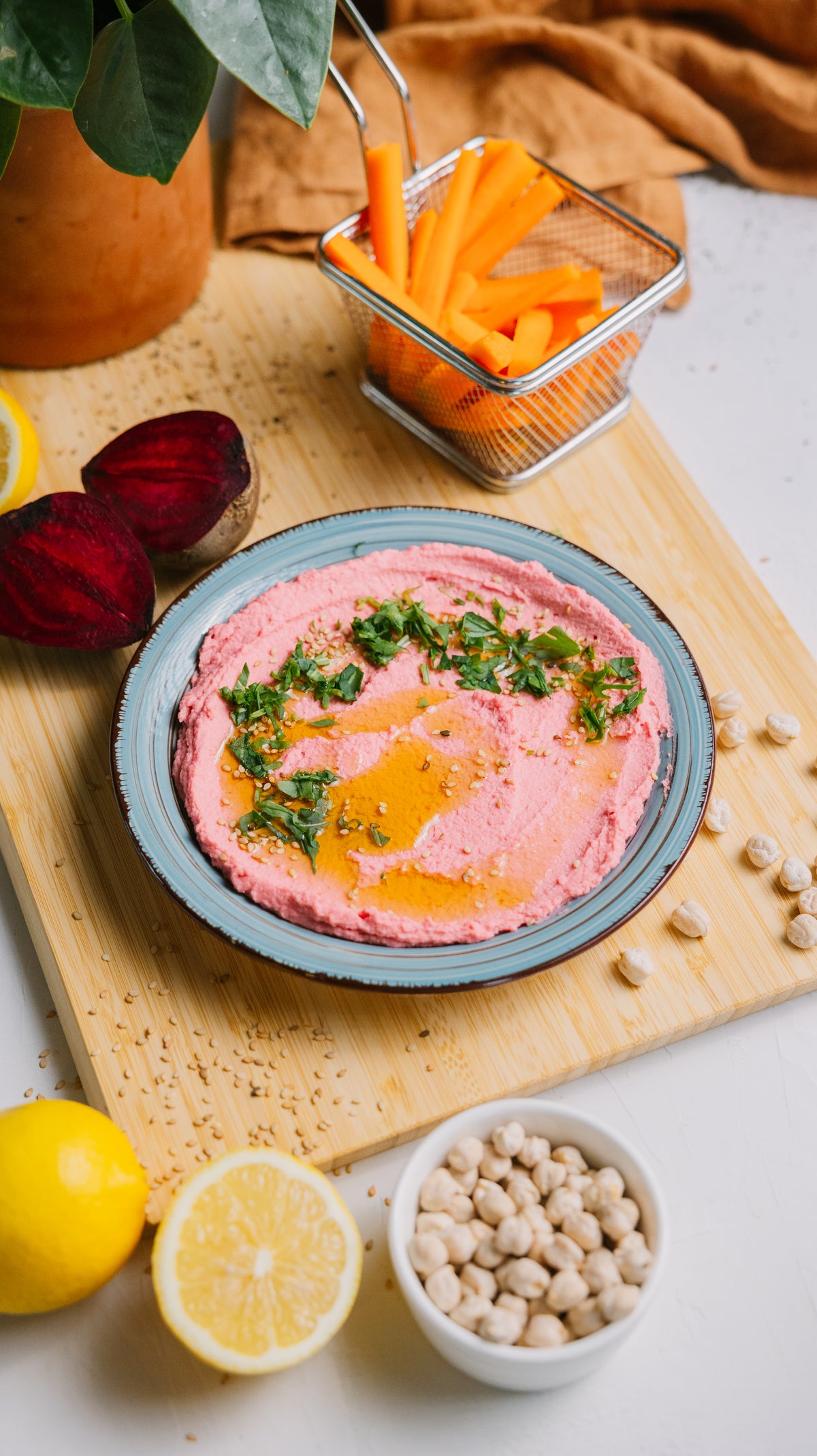 Hummus de Remolacha
