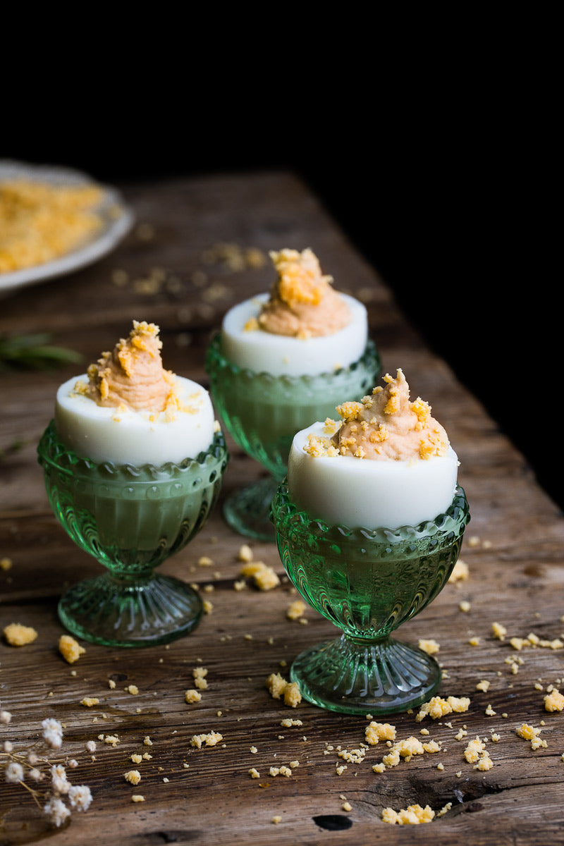 stuffed eggs