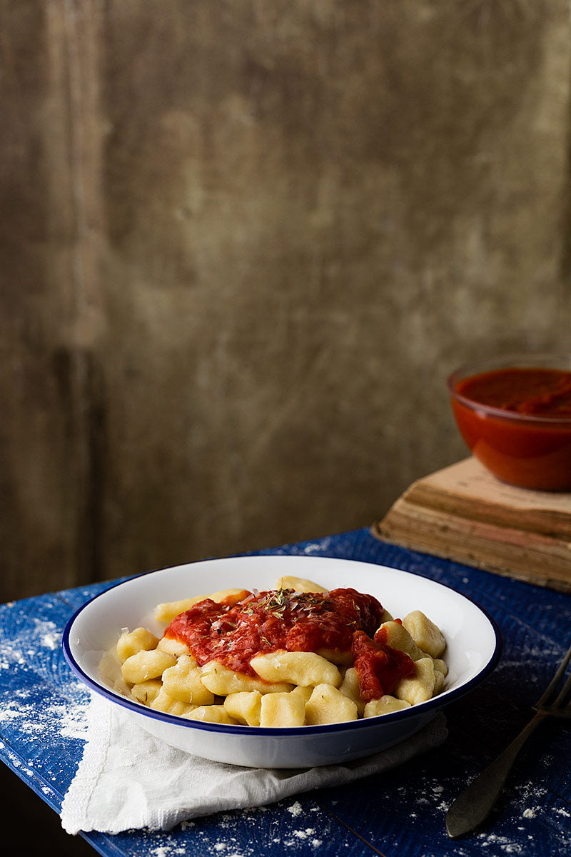 Gnocchi con salsa di pomodoro