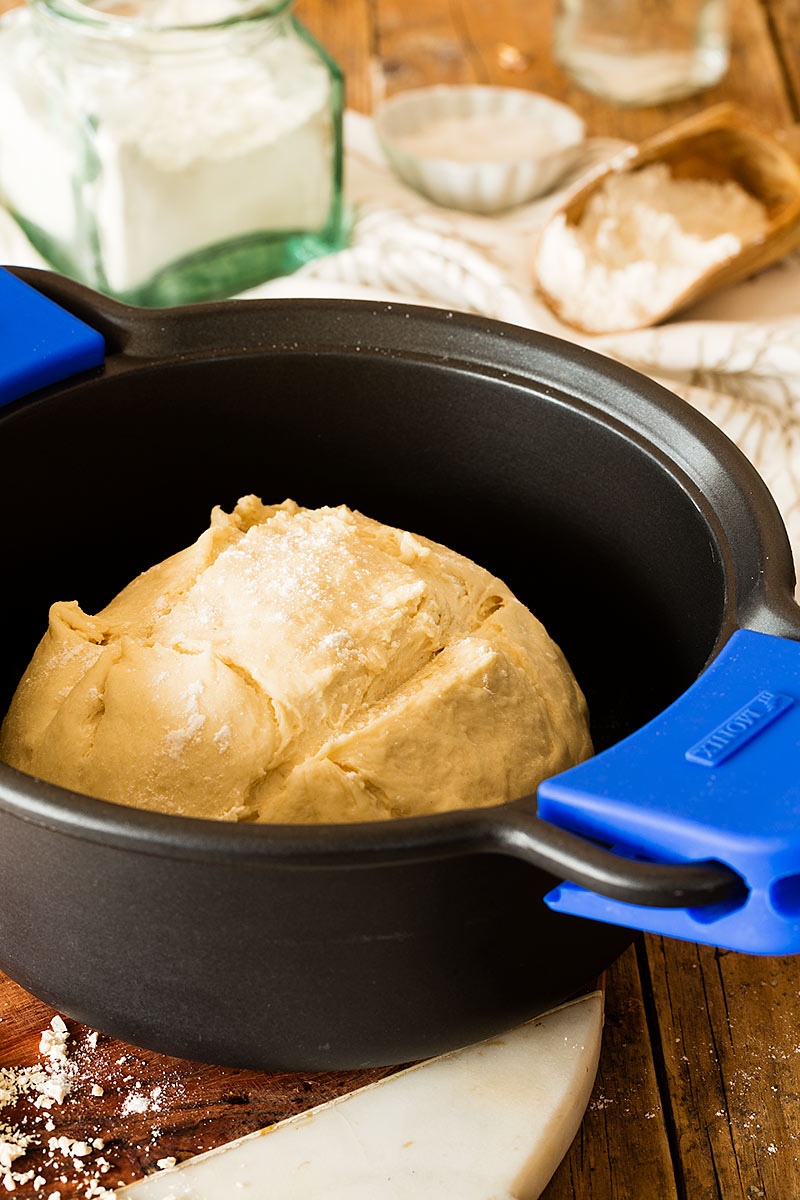 Pane base senza impasto