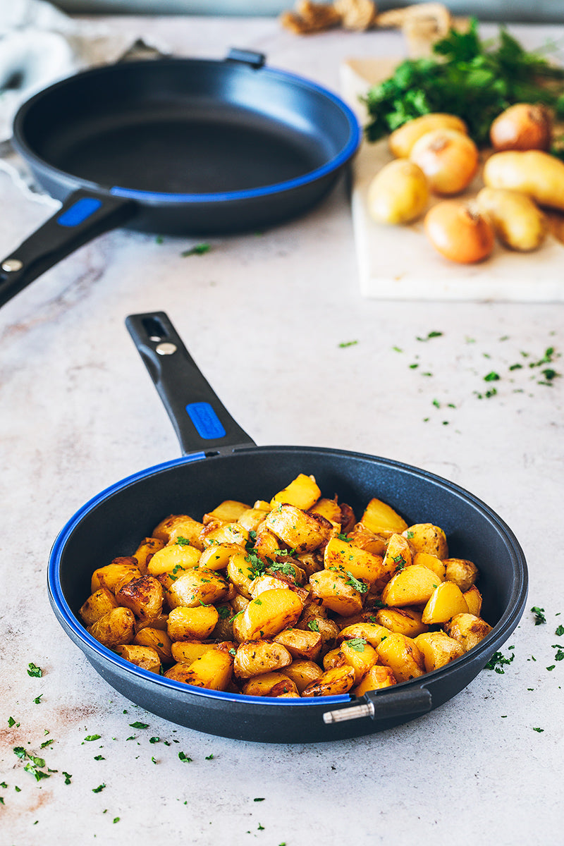 Patate baby con cipolline francesi