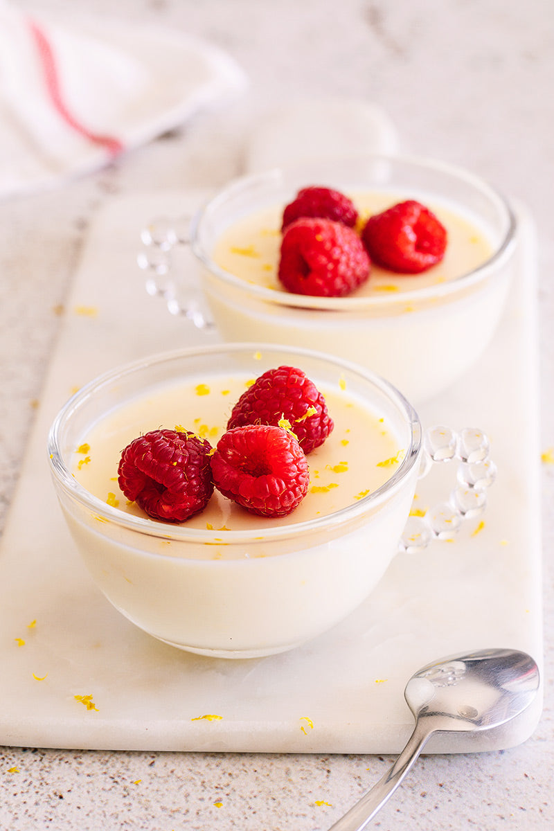 budino di limone