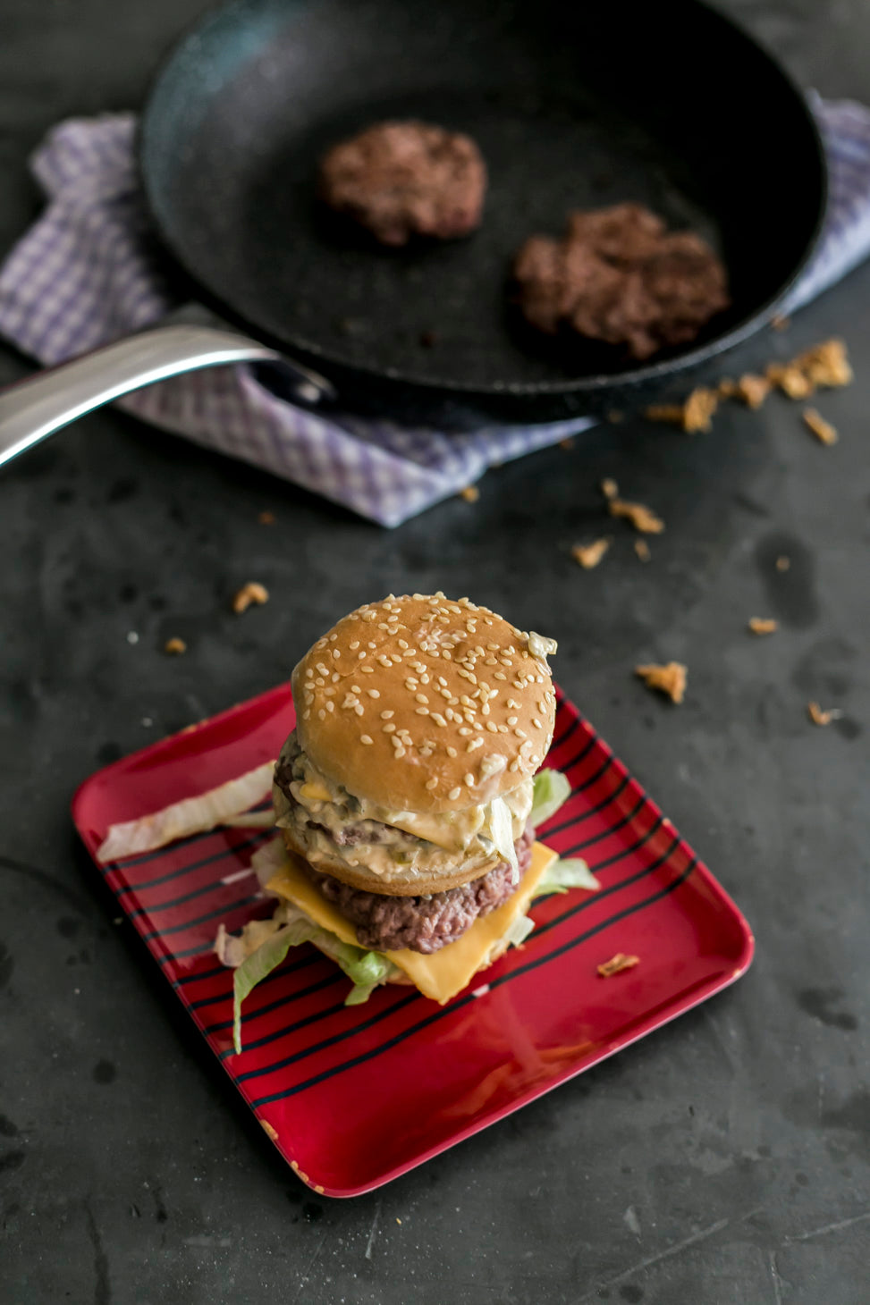 Big Mac hamburger (Big Mac sauce recipe)