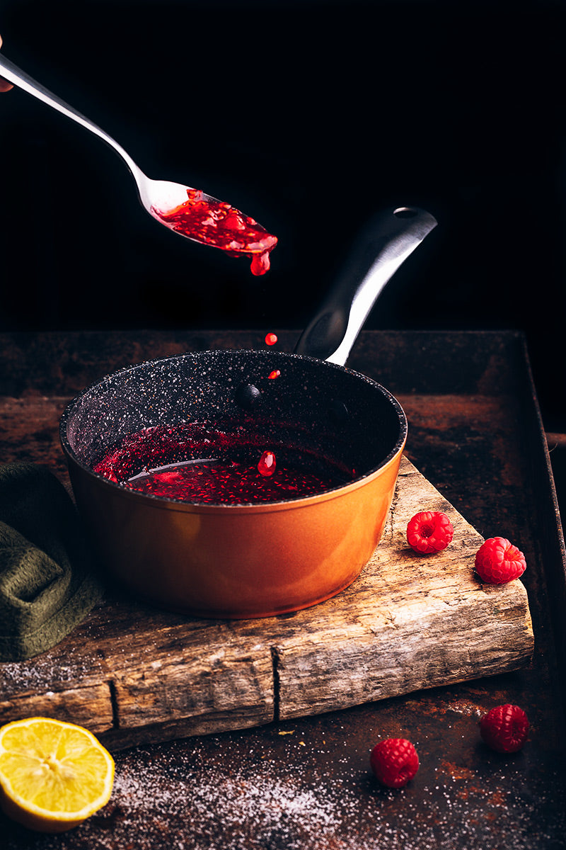 Himbeersauce oder Himbeercoulis