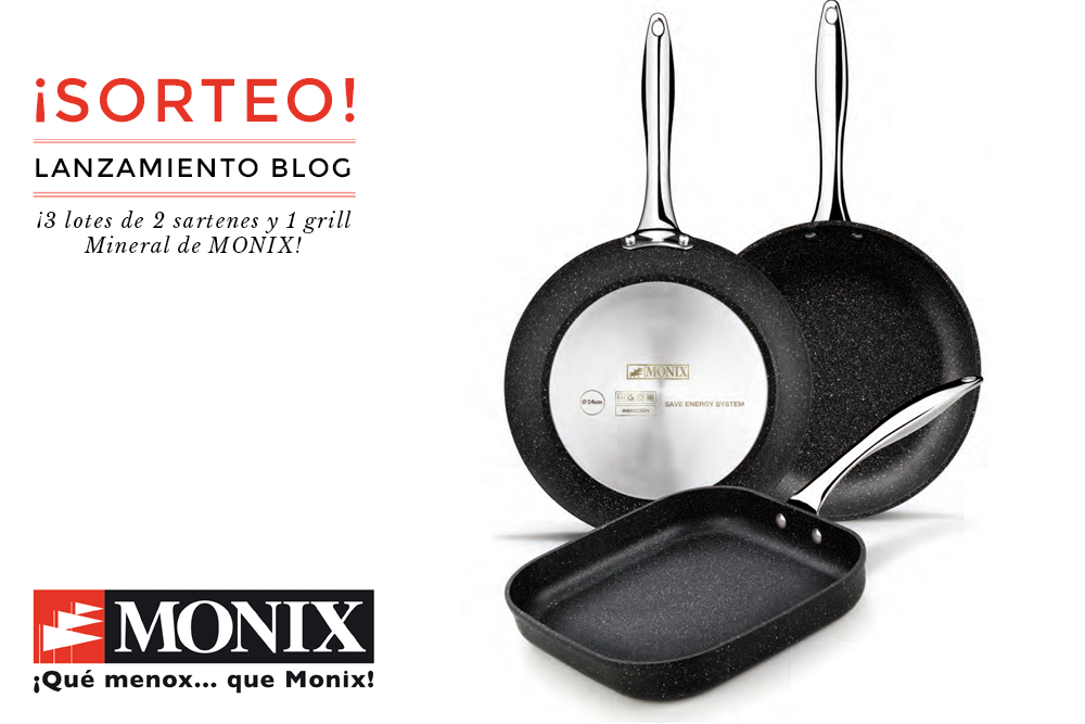 Gewinnspiel für ein Set an Mineral-Pfannen von MONIX!