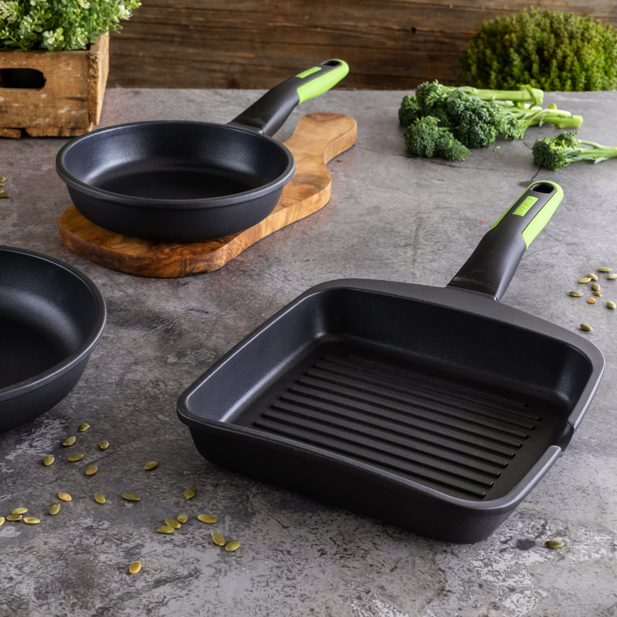 Grill con rayas Experta