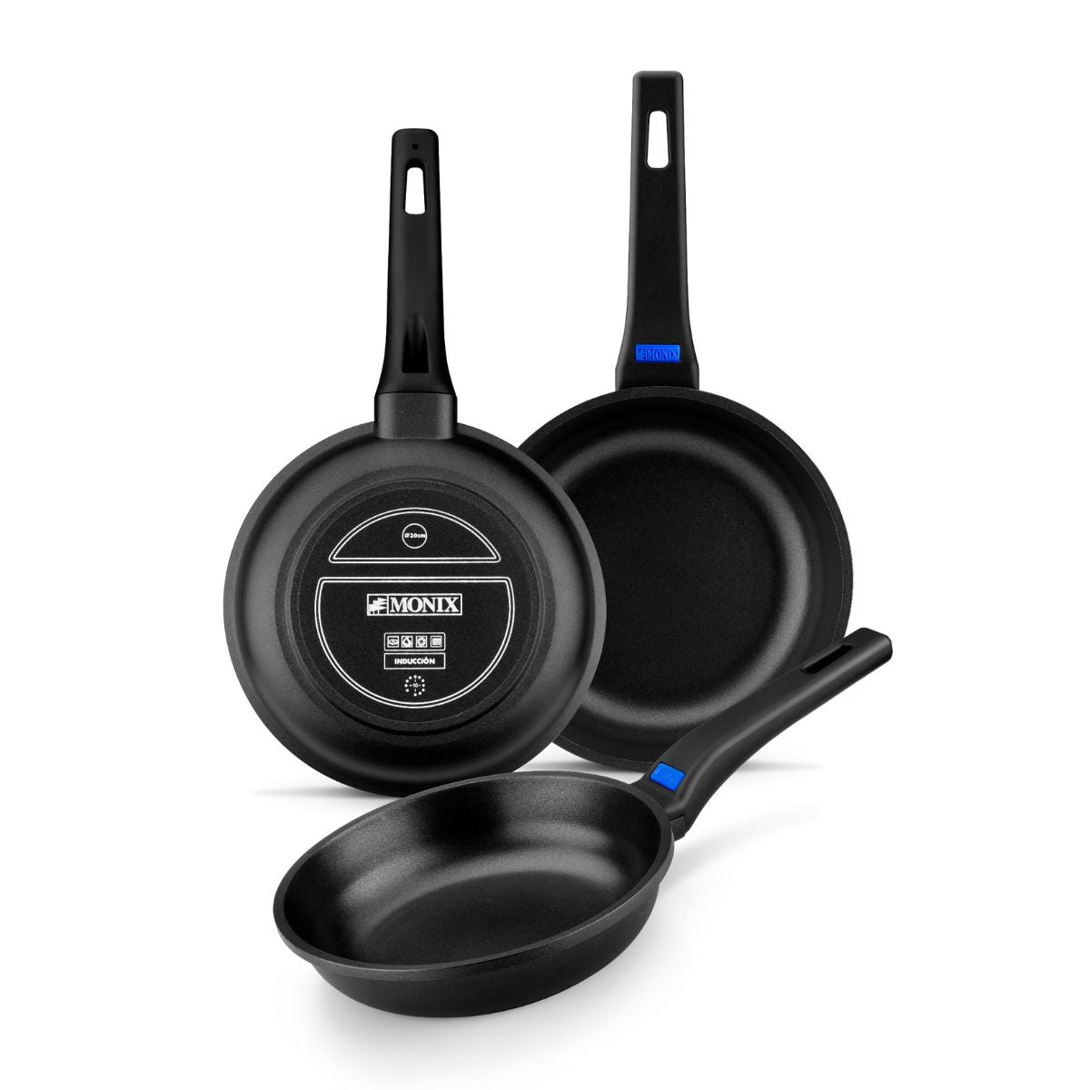 Set de 3 sartenes Solid+