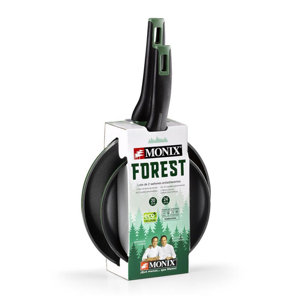 Set de 2 sartenes Forest 20 y 24 cm