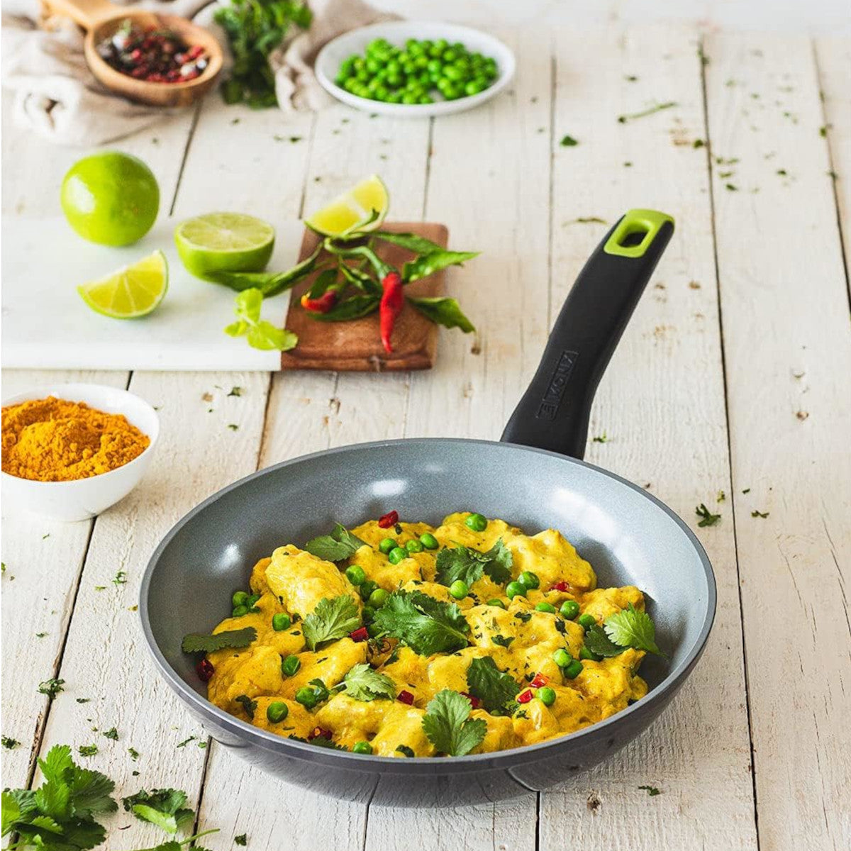 Eco Nature Frying Pan Set – 3 Pieces, 18, 22 & 26 cm