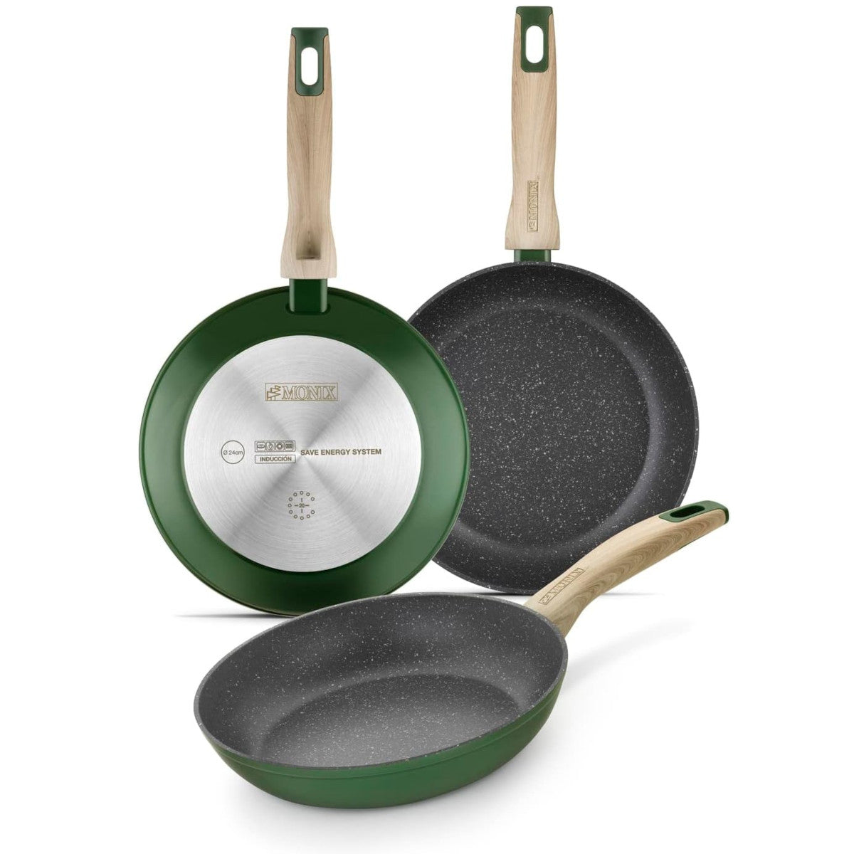 Set de 3 sartenes Amazonia