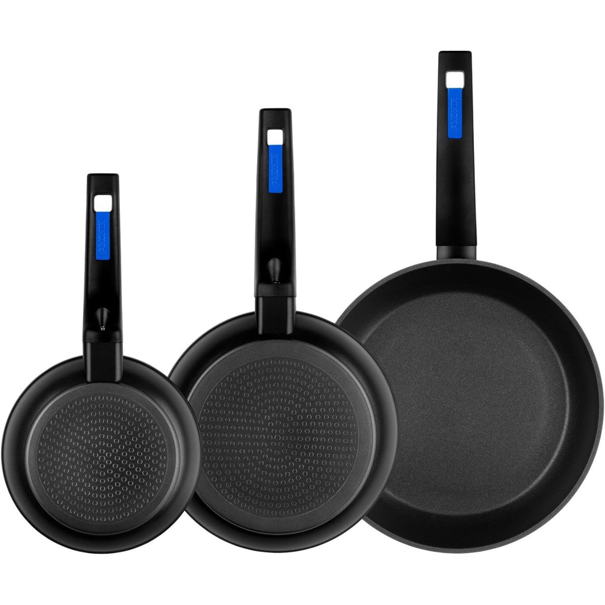 Set de 3 sartenes Martín Berasategui 18, 22 y 26 cm