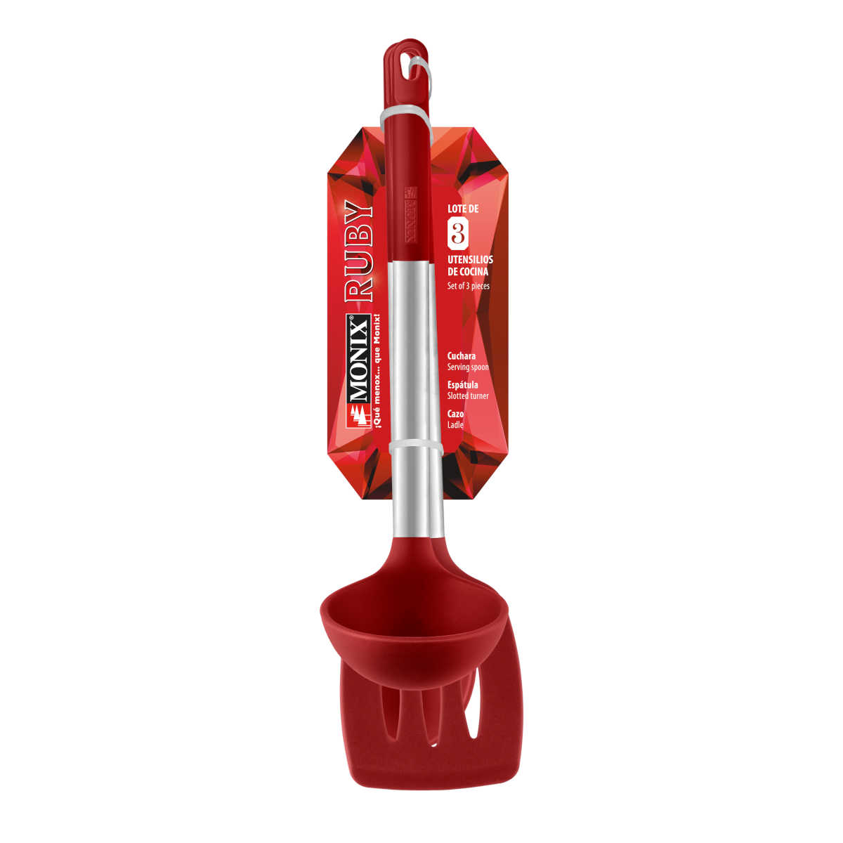 Set de 3 utensilios Ruby